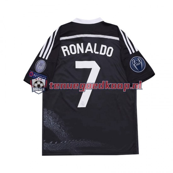 3de Retro Tenue van Real Madrid Cristiano Ronaldo 7 2014 Heren Korte Mouw