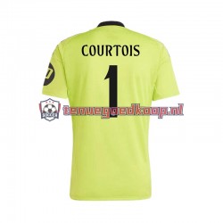 3de Tenue van Real Madrid Keepersshirt COURTOIS 1 Heren 2024-25 Korte Mouw