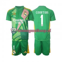 3de Tenue van Real Madrid Keepersshirt Thibaut Courtois 1 Kind 2-13 jaar 2024-25 Korte Mouw