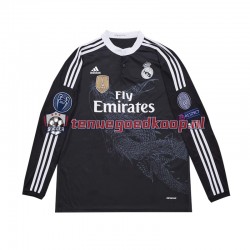 3de Retro Tenue van Real Madrid 2014 Heren Lange Mouw