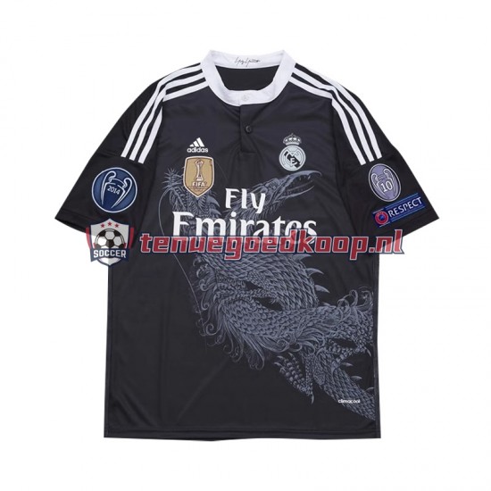 3de Retro Tenue van Real Madrid 2014 Heren Korte Mouw