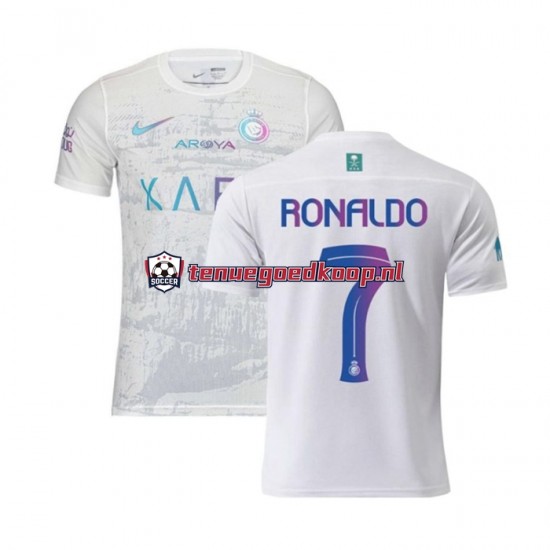 3de Tenue van Al-Nassr Ronaldo 7 Heren 2023-24 Korte Mouw