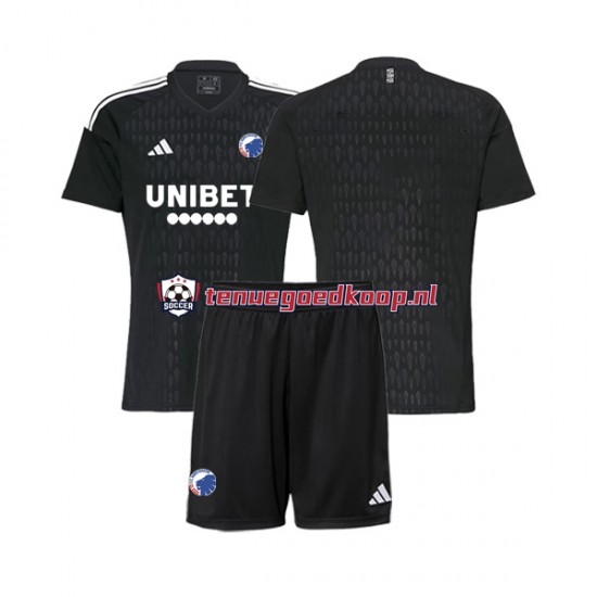 Uit Tenue van FC Kopenhagen Keepersshirt Kind 2-13 jaar 2023-24 Korte Mouw