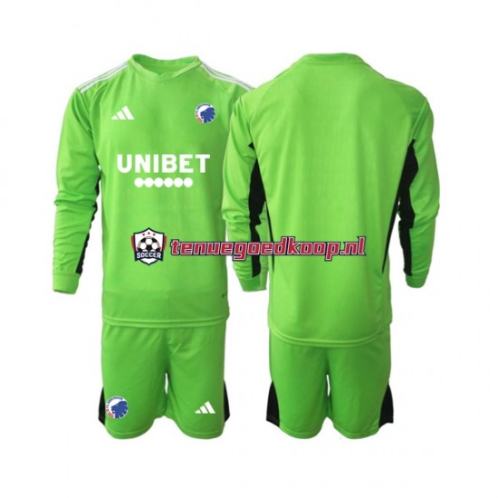 4de Tenue van FC Kopenhagen Keepersshirt Kind 2-13 jaar 2023-24 Lange Mouw