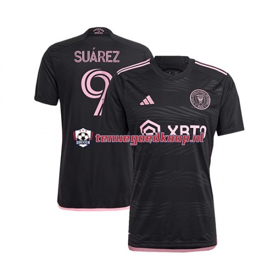 Uit Tenue van Inter Miami Luis Suarez 9 Heren 2023-24 Korte Mouw