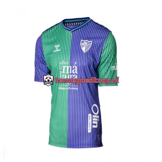 Uit Tenue van Málaga CF Heren 2023-24 Korte Mouw