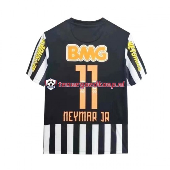 Uit Retro Tenue van Santos FC Neymar JR 11 2012 Heren Korte Mouw