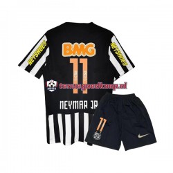 Uit Retro Tenue van Santos FC Neymar JR 11 2012 Kind 2-13 jaar Korte Mouw