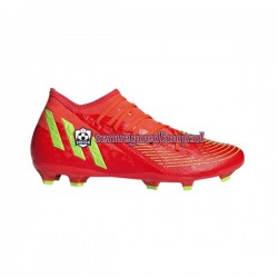 Voetbalschoenen Adidas Predator EDGE.3 FG Game Data Rood Groente