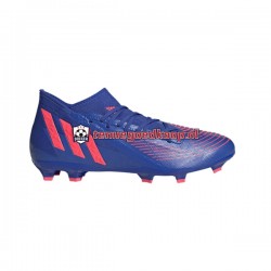 Voetbalschoenen Adidas Predator EDGE.3 FG Sapphire Edge Rood Blauw