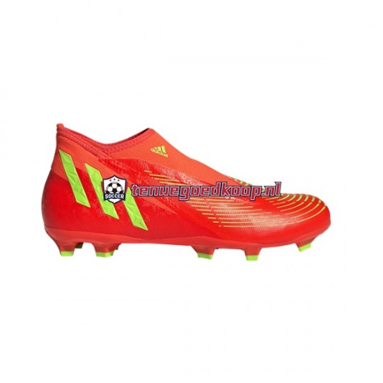 Voetbalschoenen Adidas Predator EDGE.3 LL FG Game Data Rood Groente