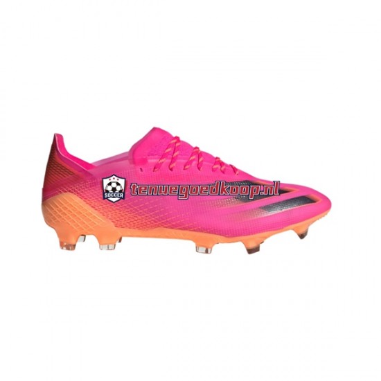 Voetbalschoenen Adidas X GHOSTED.1 FG Superspectral Oranje Roze Zwart