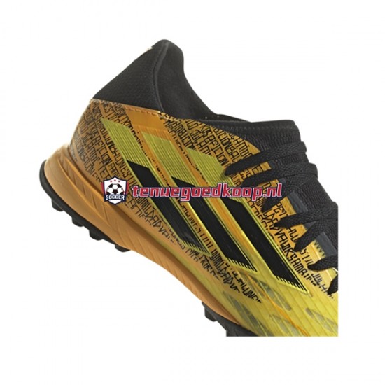 Voetbalschoenen Adidas X SPEEDFLOW Messi.3 TF Mi Historia Goud