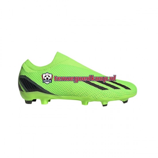 Voetbalschoenen Adidas X Speedportal.3 LL FG Game Data Groente Zwart