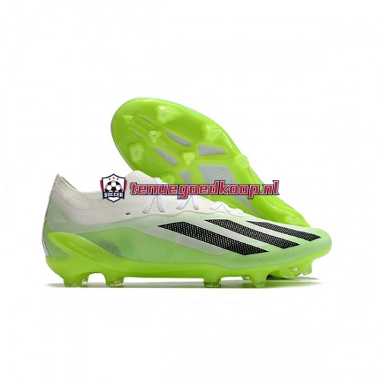 Voetbalschoenen Adidas X23 .1 FG Wit Groente Zwart