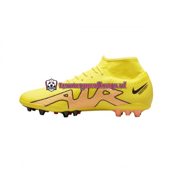 Voetbalschoenen Nike Air Zoom Mercurial Superfly IX Academy AG AG Lucent Roze Geel