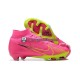 Voetbalschoenen Nike Air Zoom Mercurial Superfly IX Elite FG Rood Groente