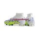 Voetbalschoenen Nike Air Zoom Mercurial Superfly IX Elite FG Wit Groente