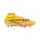 Voetbalschoenen Nike Air Zoom Mercurial Superfly IX Elite SG Pro AC Lucent Roze Geel