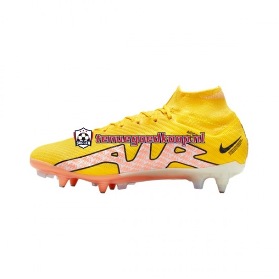 Voetbalschoenen Nike Air Zoom Mercurial Superfly IX Elite SG Pro AC Lucent Roze Geel