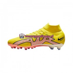 Voetbalschoenen Nike Air Zoom Mercurial Superfly IX Pro AG Pro AG Pro Lucent Roze Geel