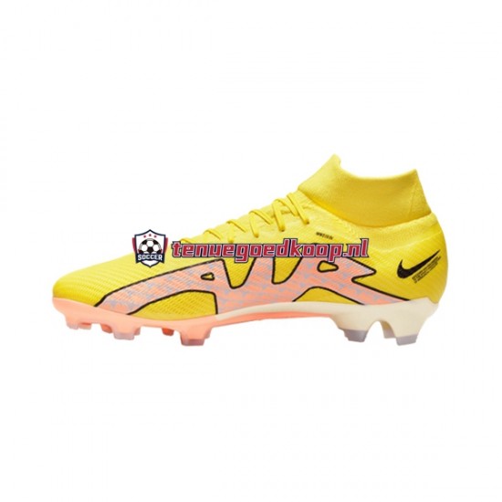 Voetbalschoenen Nike Air Zoom Mercurial Superfly IX Pro FG Lucent Roze Geel