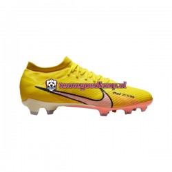 Voetbalschoenen Nike Air Zoom Mercurial Vapor XV Pro FG Lucent Roze Geel