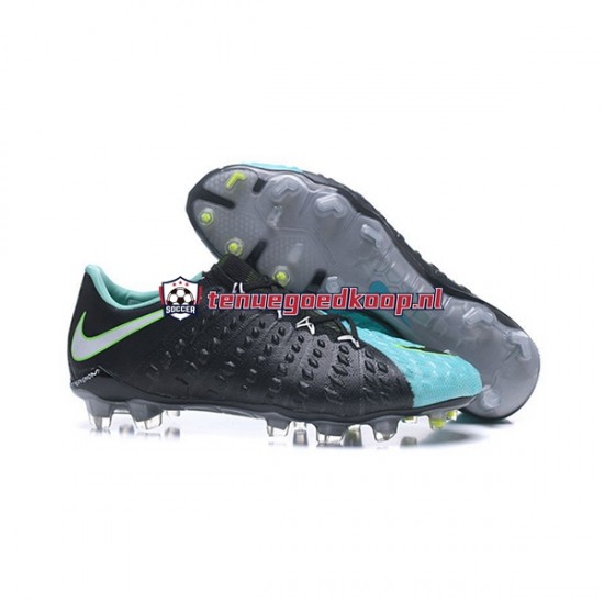 Voetbalschoenen Nike HyperVenom Phantom III Elite FG Blauw Zwart