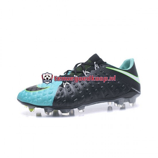 Voetbalschoenen Nike HyperVenom Phantom III Elite FG Blauw Zwart