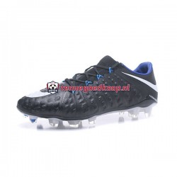 Voetbalschoenen Nike HyperVenom Phantom III Elite FG Wit Zwart