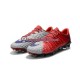 Voetbalschoenen Nike HyperVenom Phantom III Elite FG Rood Grijs