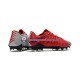 Voetbalschoenen Nike HyperVenom Phantom III Elite FG Rood Grijs