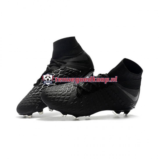 Voetbalschoenen Nike Hypervenom Phantom 3 Elite DF FG Wit Zwart