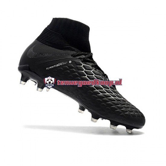 Voetbalschoenen Nike Hypervenom Phantom 3 Elite DF FG Wit Zwart