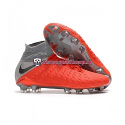 Voetbalschoenen Nike Hypervenom Phantom 3 Elite DF FG Rood Grijs