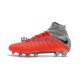 Voetbalschoenen Nike Hypervenom Phantom 3 Elite DF FG Rood Grijs