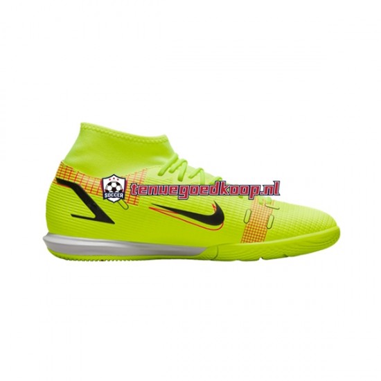 Voetbalschoenen Nike Mercurial Superfly VIII Motivation Academy IC Geel