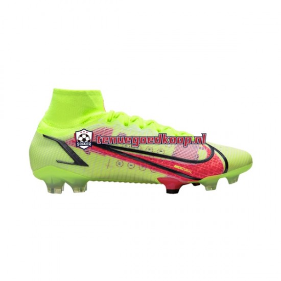 Voetbalschoenen Nike Mercurial Superfly VIII Motivation Elite FG Rood Geel