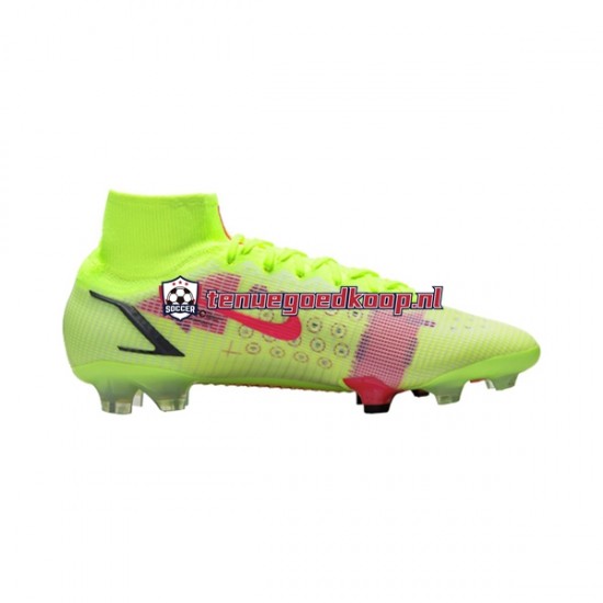 Voetbalschoenen Nike Mercurial Superfly VIII Motivation Elite FG Rood Geel