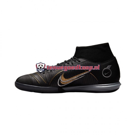 Voetbalschoenen Nike Mercurial Superfly VIII Shadow Academy IC Zwart