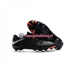 Voetbalschoenen Nike Neymar HyperVenom Phantom 3 Elite FG Wit Zwart