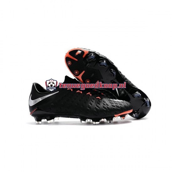 Voetbalschoenen Nike Neymar HyperVenom Phantom 3 Elite FG Wit Zwart