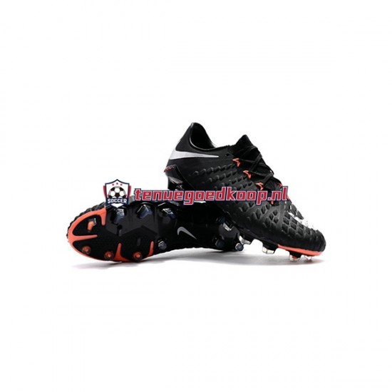 Voetbalschoenen Nike Neymar HyperVenom Phantom 3 Elite FG Wit Zwart