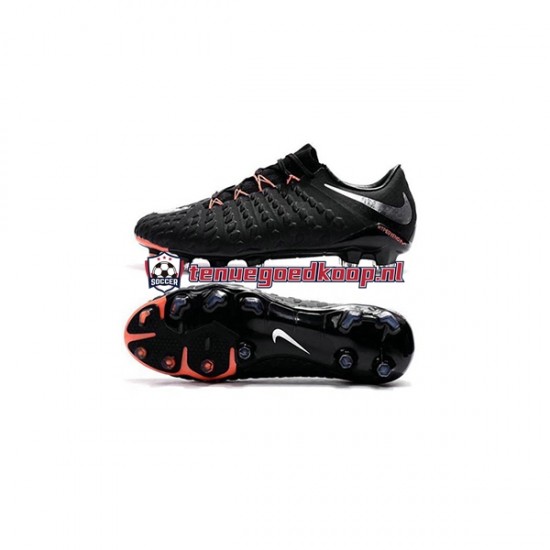 Voetbalschoenen Nike Neymar HyperVenom Phantom 3 Elite FG Wit Zwart