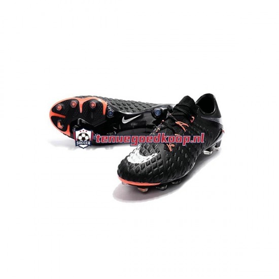 Voetbalschoenen Nike Neymar HyperVenom Phantom 3 Elite FG Wit Zwart