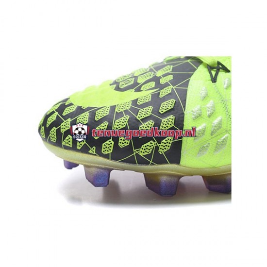 Voetbalschoenen Nike Neymar HyperVenom Phantom 3 Elite FG Groente Zwart