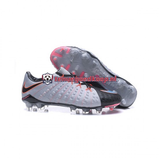 Voetbalschoenen Nike Neymar HyperVenom Phantom 3 Elite FG Grijs Zwart