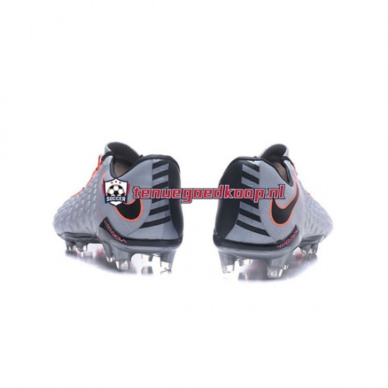 Voetbalschoenen Nike Neymar HyperVenom Phantom 3 Elite FG Grijs Zwart