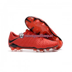 Voetbalschoenen Nike Neymar HyperVenom Phantom 3 Elite FG Rood Zwart