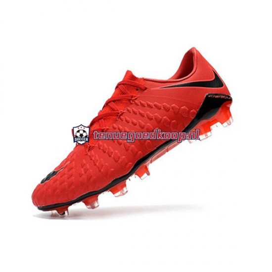 Voetbalschoenen Nike Neymar HyperVenom Phantom 3 Elite FG Rood Zwart